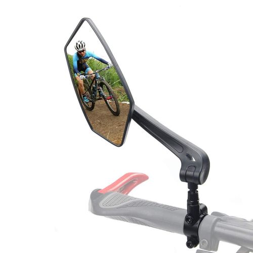 Rétroviseur Vélo, Rétroviseur Trottinette Électrique, Seul À Gauche Rétroviseur Vélo Électrique Universelle Haute Qualité Réglable 360° Atmung