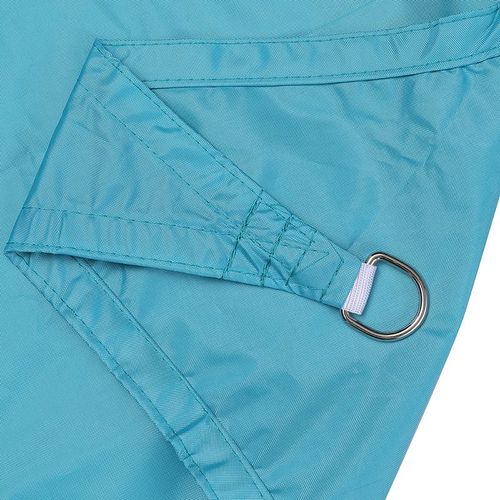 Le Lac Bleu Voile D'ombrage Triangulaire 3,6 X 3,6 X 3,6 M - Protection Uv Pour Le Jardin Et La Cour