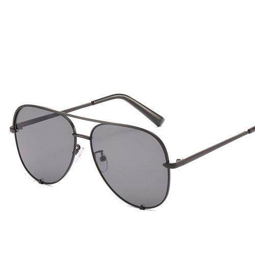 Classique 1 Pièce Lunettes De Soleil Noir Noir Verres Noir Taille Unique Et Unisexe.