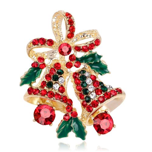 Noël Saint-Georges la Journée de la broche, maillot de broche, épingle de sûreté, épingles pour éviter toute exposition accidentelle, pour décorer des vêtements, des jeans et des foulards (style 3)