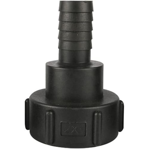 SHILIU-Adaptateur de Tuyau de Réservoir IBC 60 mm Filetage grossier Import à 25 mm Pour Tuyau d'arrosage - Adaptateur de valve Racc[