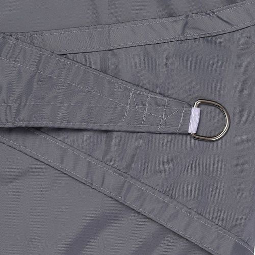 Voile D'ombrage Rectangulaire 2 X 3 M, Imperméable À L'eau Pes Tissu, De Forme Rectangulaire, À L'ombre Net De 3 X 2 M, Imperméable À L'eau Protection Contre Les Uv Pour Jardin, Une Terrasse, En Camping, Avec Gratuit Corde, Gris
