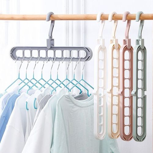 Lot de 15 cintres magiques pliables de qualité supérieure, multifonctions et peu encombrants, pour ranger et sécher les vêtements