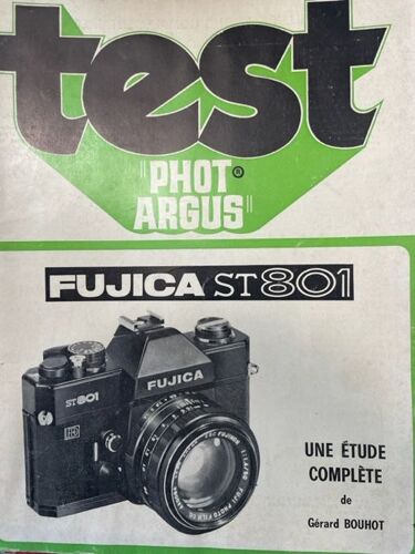 Fujica ST 801 - Test Photargus