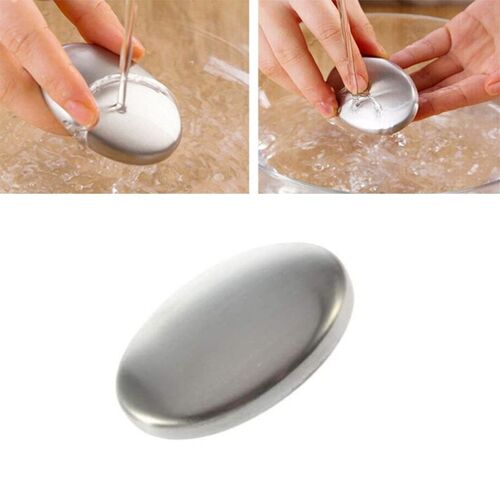 Savon désodorisant en acier inoxydable, savon pour les mains anti-ail, anti-poisson et anti-odeurs, savon désodorisant, savon de toilette, savon en acier inoxydable
