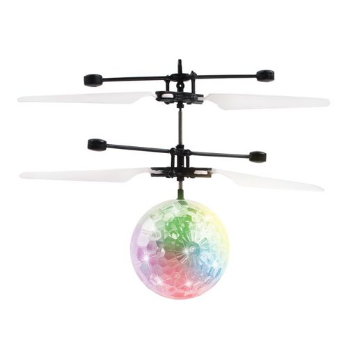 Jouet ballon volant, avion télécommandé avec télécommande à lumière LED