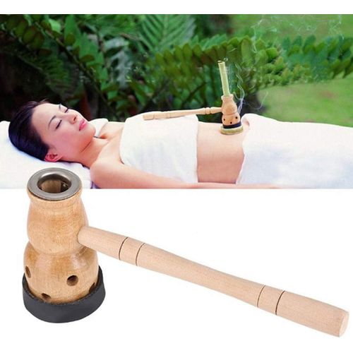 Porte-brûleur à moxa, bandes de moxa, boîte à moxibustion à l'armoise, outil de brûleur à l'absinthe, armoise