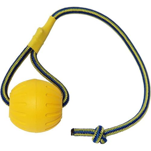 Balle Pour Chien Avec Corde 9 Cm, Balle D'entraînement En Mousse, Balle Flottante, Jouet De Traction Pour Chien De Grande Taille (Petite Balle)