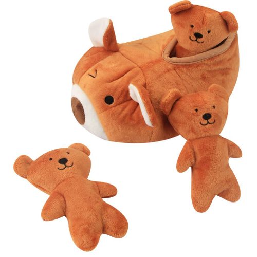 Jouets pour chiens pour petits ours, jouets couineurs, puzzles pour chiens, interactifs et durables pour chiens de petite et moyenne taille,