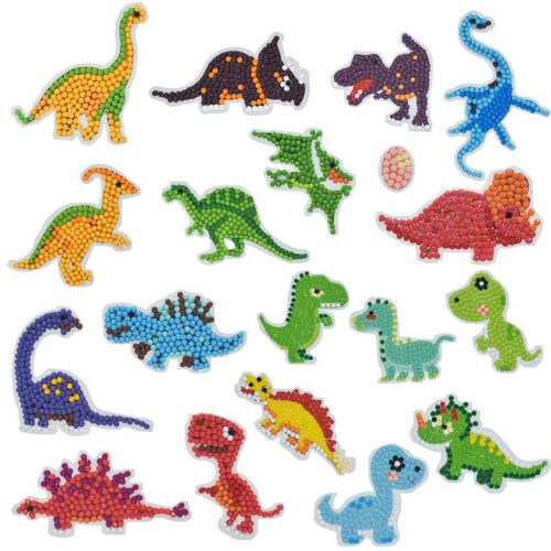 Broderie En Diamant Peinture En Diamant De Dinosaures Peinture En Diamant Pour Enfants Autocollants Peinture En Diamant De Dinosaures Peinture En Diamant 5d Édition Pour Débutants Adultes
