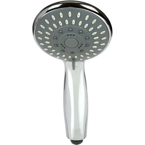 Pommeau de Douche Multifonctionnel Douche de Bain Universelle Douche à Main Chrome Plaqué 5 Fonctions de Mode