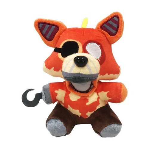Volcano Orange Fox 20 Cm Minuit Poupée Pirate Drôle En Peluche Jouet Animal En Peluche Jouet En Peluche Poupée
