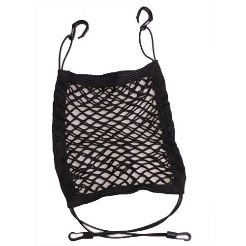 Pochette Filet Velcro Pour Voiture (Élastique Double Couche Sur Quatre Côtés), Sac De Rangement En Maille Pour Siège Auto, Fournitures Automobiles À Usage Général