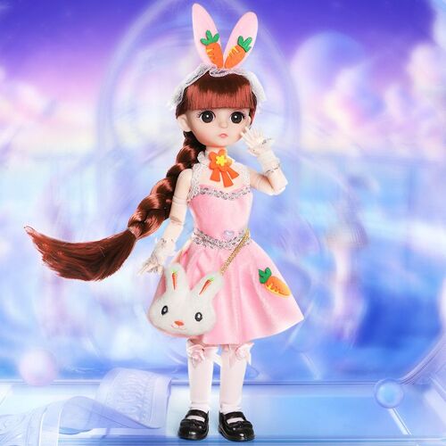 Cabine 30cm Poupée Petite Fille Jouet Enfants Cadeau De Noël