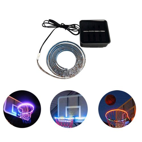 Éclairage De Cadre De Panier À Led Éclairage De Cadre De Basket-Ball Avec Col Solaire