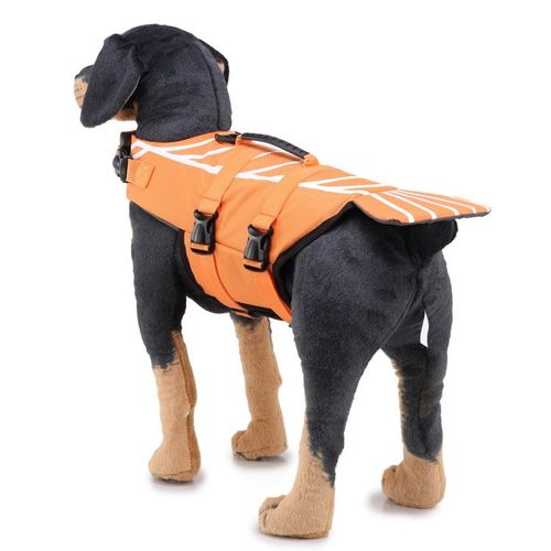 Gilet De Sauvetage Réfléchissant Pour Chien (Crevette Orange M)