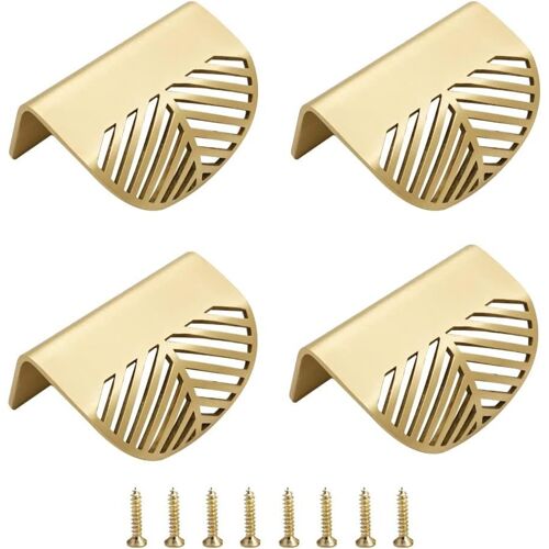 Poignée Meuble 4 Pièces Bouton Meuble Poignee de Meuble Cuisine Tiroir de Porte Poignée Meuble Cuisine Boutons de Portes pour Placards Poignée Tiroir Poignée Placard Tirettes de Tiroir