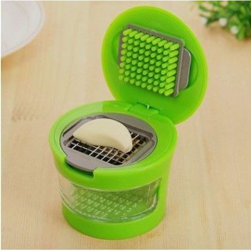 Presse-Ail Portable En Acier Inoxydable Abs, Presse-Ail Multifonction, Broyeur D'ail, Coupe-Ail De Haute Qualité, Facile À Utiliser, Robuste, Utilisé En Cuisine Pour Couper L'ail Et Le Gingembre