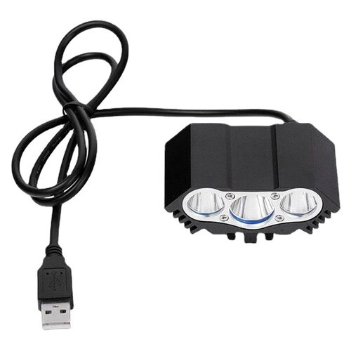 Lumières De Vélo Lumière Forte Phares De Vtt Accessoires Usb Rechargeable Lumière De Vélo De Nuit Extérieure
