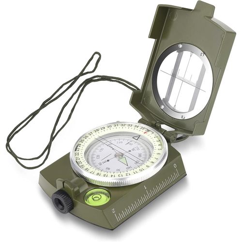 Boussole De Randonnée Étanche, Parfaite Pour Le Camping, La Randonnée Et D'autres Activités.