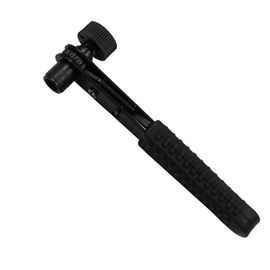 Mini-clé à cliquet noire 1/4"", clé dynamométrique à double extrémité, tête ronde, clé à douille à petit manche, outils de réparation, clé dynamométrique