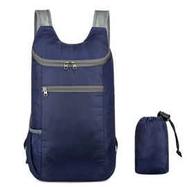 Bleu Marine Ultralight Sac À Dos, Petite Pliable Sac À Dos De Randonnée, Unisexe Imperméable Sac À Dos De Voyage, Sports De Plein Air De Camping, La Randonnée, Du Vélo De Trekking, De L'alpinisme