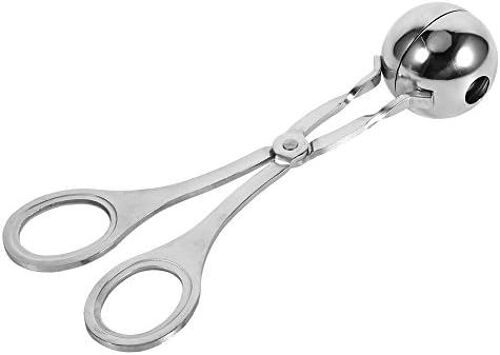 Cuillère À Viande En Acier Inoxydable (4,8 Cm De Diamètre), Cuillère À Boulettes De Viande, Moule À Boulettes De Viande, Cuillère Pratique Pour Les Boulettes De Viande, La Crème Glacée, Les Fruits, La