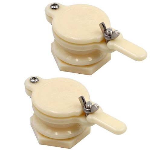 Pack De 2 Apiculture Miel Extracteur Valve En Plastique De Miel Buse Pour Le Miel De Mixage