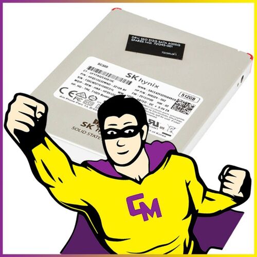 SSD 512Go 2.5" SK Hynix HFS512G32MND-3210A BF HP 808324-002 SATA III 6Gbps