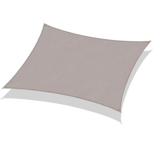 Voile D'ombrage Rectangulaire, 3x5m, Imperméable, Anti-Uv, Imperméable À L'eau Et