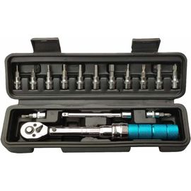 Mini clé dynamométrique réglable pour vélo, trousse à outils de réparation de vélos, d'une clé dynamométrique mécanique à cliquet 1/4"" et 2 à 24 Nm, Versailles