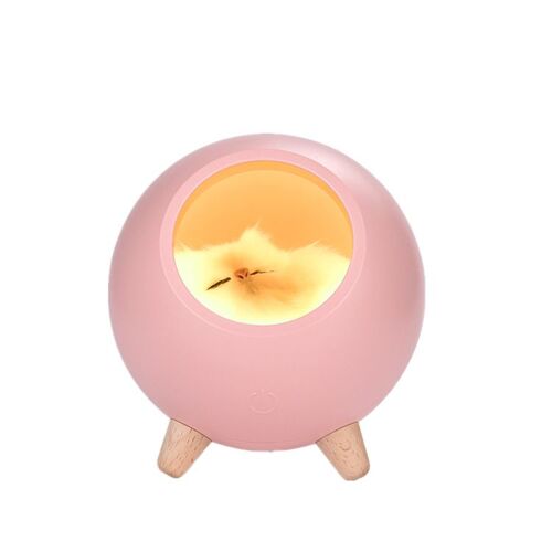 Mignonne Petite Veilleuse Petit Animal Domestique Atmosphères Lumière Usb Cha