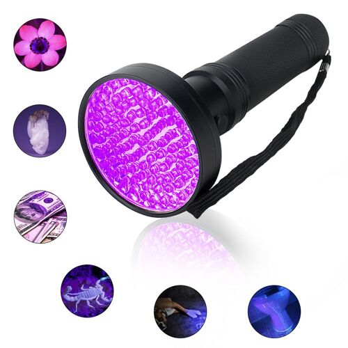 Lampe Torche Uv Haute Puissance 100 Led Uv Photo Lampe Scorpion Masque Grippe