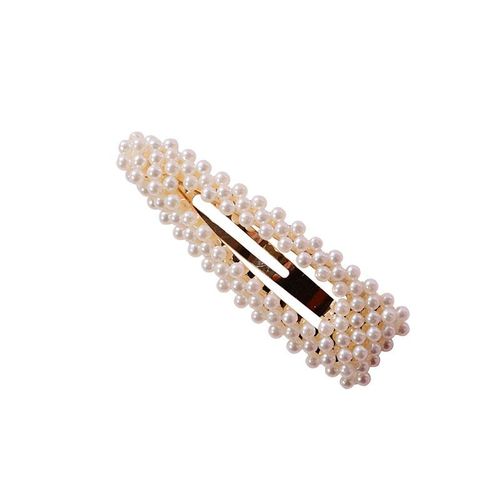 Lot De 2 Pinces À Cheveux Pour Femmes Et Filles, Accessoires De Coiffure À Pression, Pinces À Cheveux En Perles Pour Mariée, Épingles À Cheveux Pour Demoiselles D'honneur, Femmes Et Enfants 