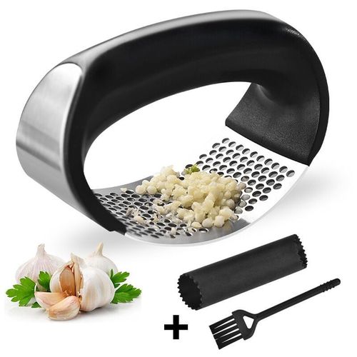 Presse-Ail En Acier Inoxydable 304 - Gadgets - Éplucheur D'ail En Silicone