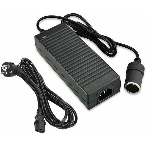 220v À 12v10a Allume-Cigare De Voiture Adaptateur Prise Du Pouvoir De La Maison De Convertisseur Adaptateur Pour Aspirateur Voiture Réfrigérateur