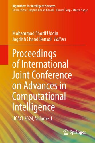 Proceedings Of International Joint Conference On Advances In Computational Intelligence