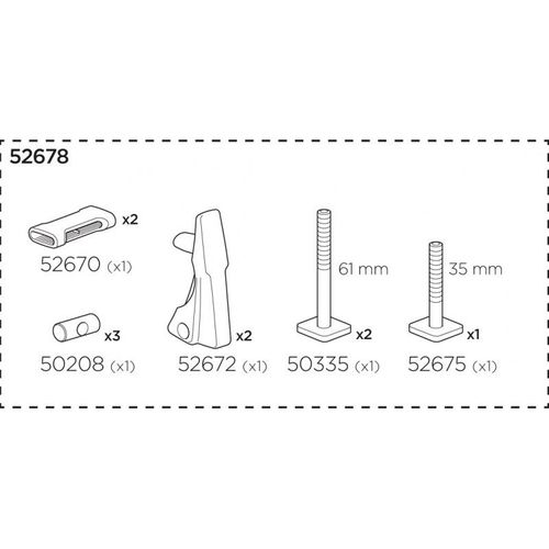Thule 52678 Protection Pour 598 - Thule