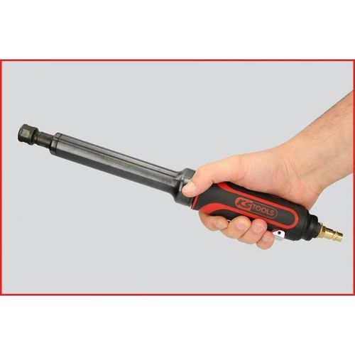 KS TOOLS Werkzeuge-Maschinen GmbH Meuleuse droite pneumatique à arbre long, 23 000 tr/min (515.5415)