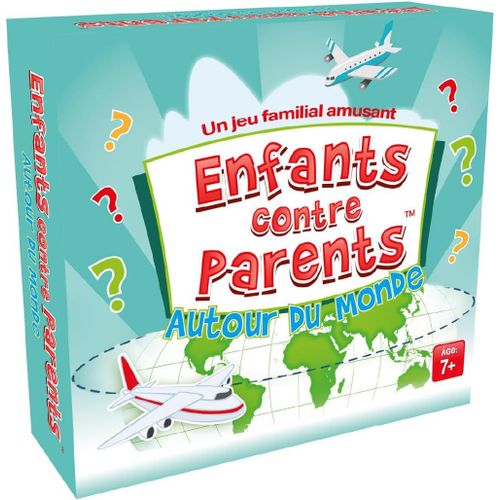 Jeu De Plateau Sur Le Monde Jeu Éducatif Familial Quiz Jeux De Société Pour Enfants Enfants Contre Parents Autour Du Monde Dès 7 Ans