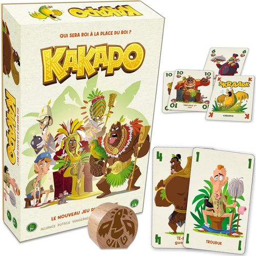 Play--Kakapo-Nouveau Jeu De Cartes Du Trouduc Ou Jeu Du Président Famille Adultes Humour, Ambiance, Tactique, Stratégie France