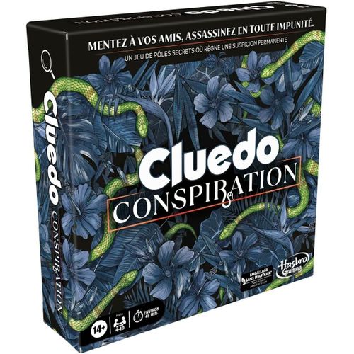 Kalanka-Cluedo Conspiration, Jeu De Mystère, Jeux De Société Pour Ados Et Adultes, 4 À 10 Joueurs, Jeu D'enquête Et D'énigme Multijoueur Avec Rôles Secrets