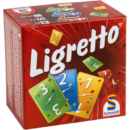 Jeu De Société Ligretto Rouge ¿ Parties Rapides Et Fun ¿ Idéal Famille Et Amis