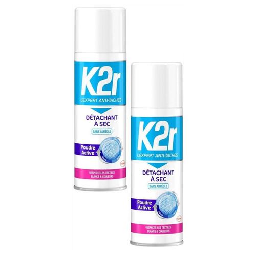 K2r Lot de 2 Détachants à sec ¿ Aérosol (200mL)