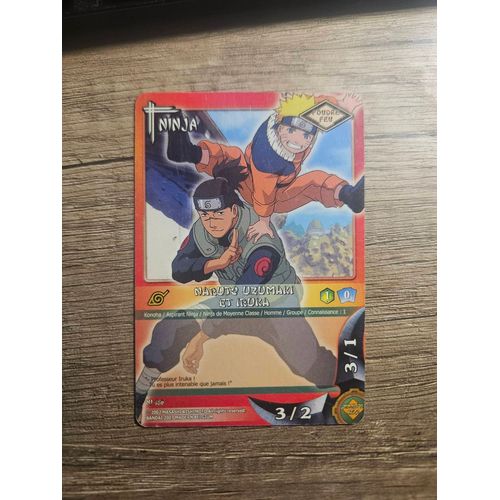 Naruto Uzumaki Et Iruka Carte