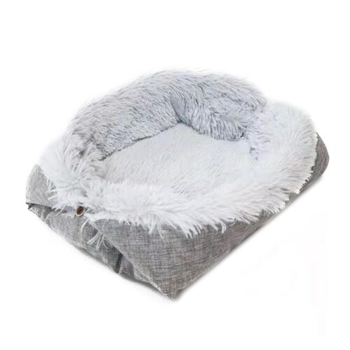 Litière Double Usage Pour Animaux De Compagnie, Tapis De Maison En Peluche Pour Chiens Et Chats, Apaisant, Fournitures Pour Animaux De Compagnie