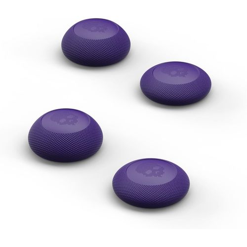 Convex Thumb Grip Caps Joystick Cap Analog Stick Cap Thumbstick Grip Cover for Nintendo Switch Pro Controller & PS5/PS4/Slim/Pro Controller-Galactic Purple,2 Pairs (4 Pieces)
