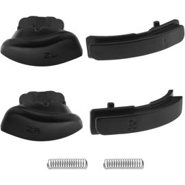 Be In Your Mind Lot De 6 Boutons De Déclenchement L R Zr Zl Avec Ressorts Compatibles Avec Manette Nintendo Switch Joy-Con - Noir