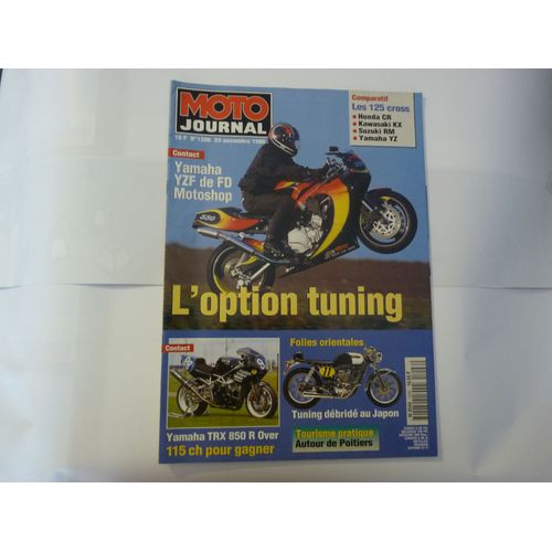 Moto Journal  N° 1206 : Yamaha, Honda, Kawasaki, Suzuki, Tuning