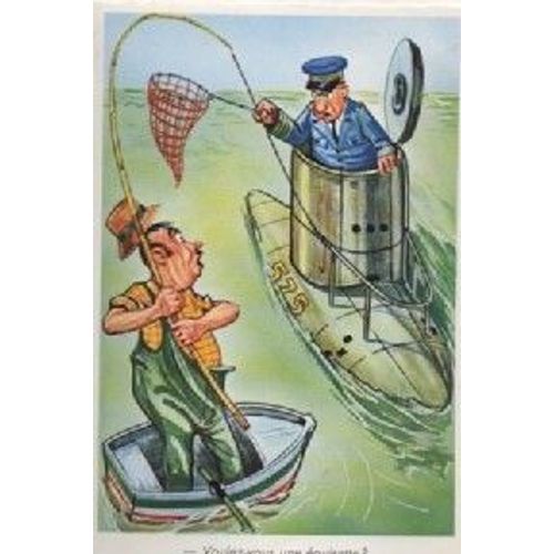 Carte Postale Theme Humour - Voukez Vous Une Epuisette ?